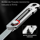 Estilete Inox Multiuso 6 em 1 • 100% Aço Inox (+BRINDE EXCLUSIVO)