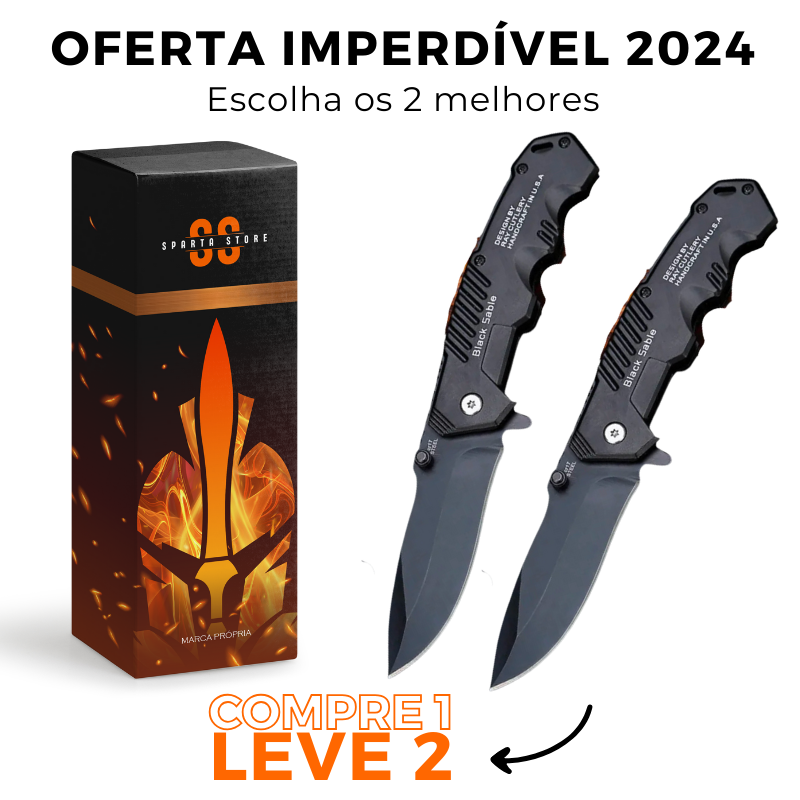 (COMPRE 1 LEVE 2) Monte seu Kit de Dois Canivetes + FRETE GRÁTIS