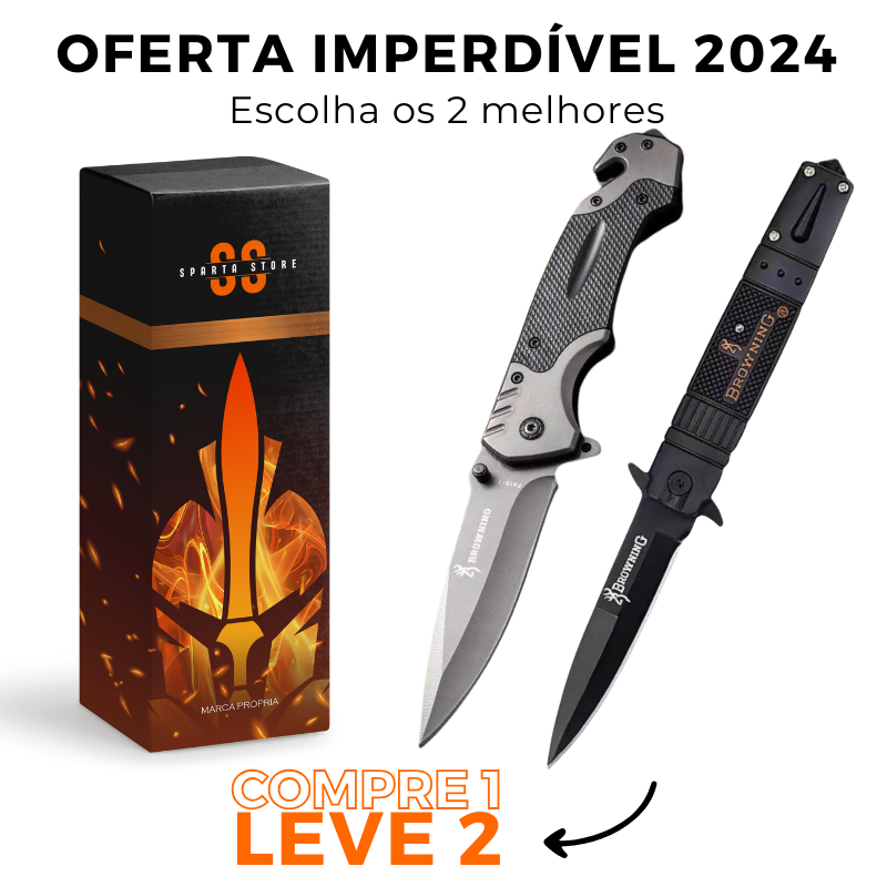 (COMPRE 1 LEVE 2) Monte seu Kit de Dois Canivetes + FRETE GRÁTIS