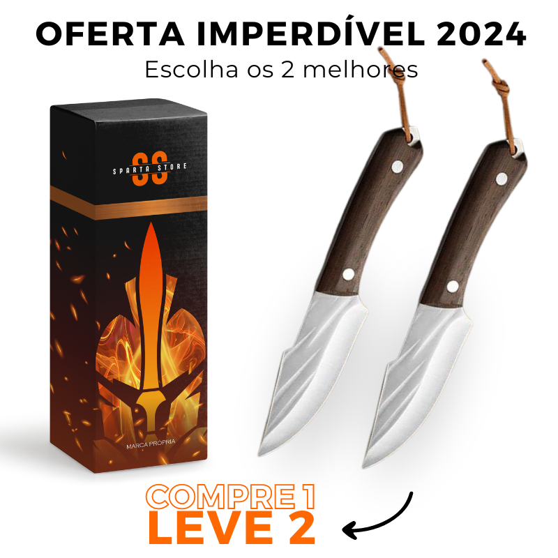 Monte seu Kit de Duas Facas por Apenas 149,90 + FRETE GRÁTIS