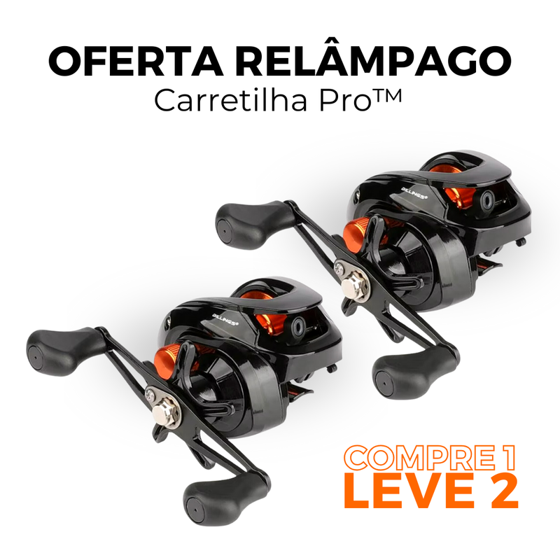 Carretilha Pro Esparta™ • Compre 1 LEVE 2 (+ FRETE GRÁTIS)