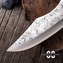 Faca King Esparta - 100% Forjada à Mão (FRETE GRÁTIS)