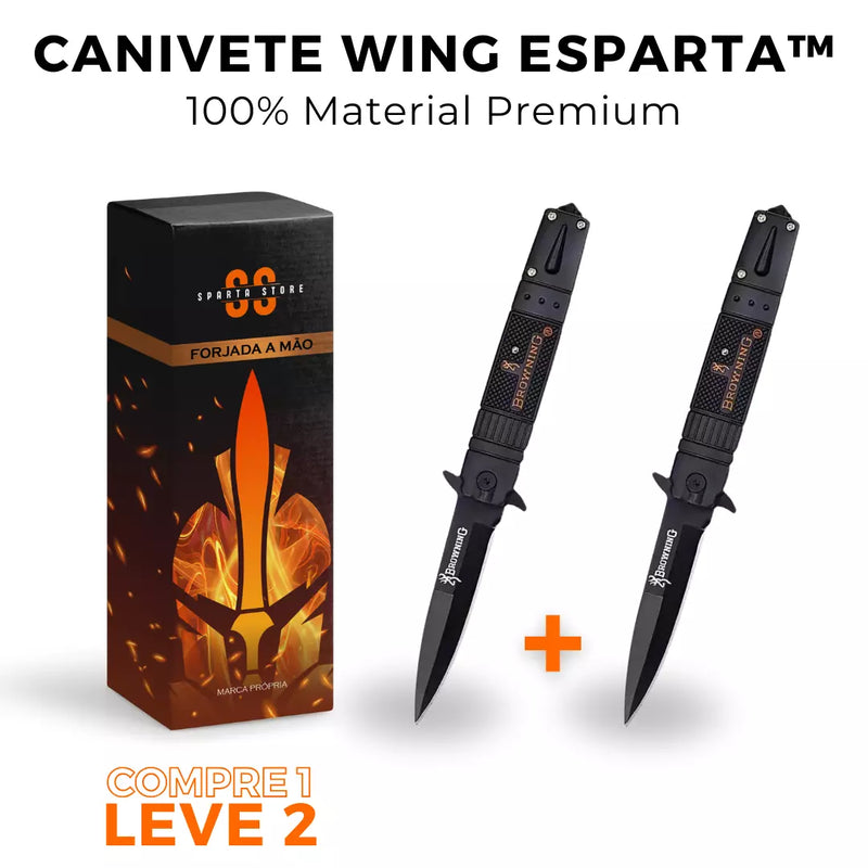 [PAGUE 1 LEVE 2] Canivete Wing Esparta™ • Frete Grátis