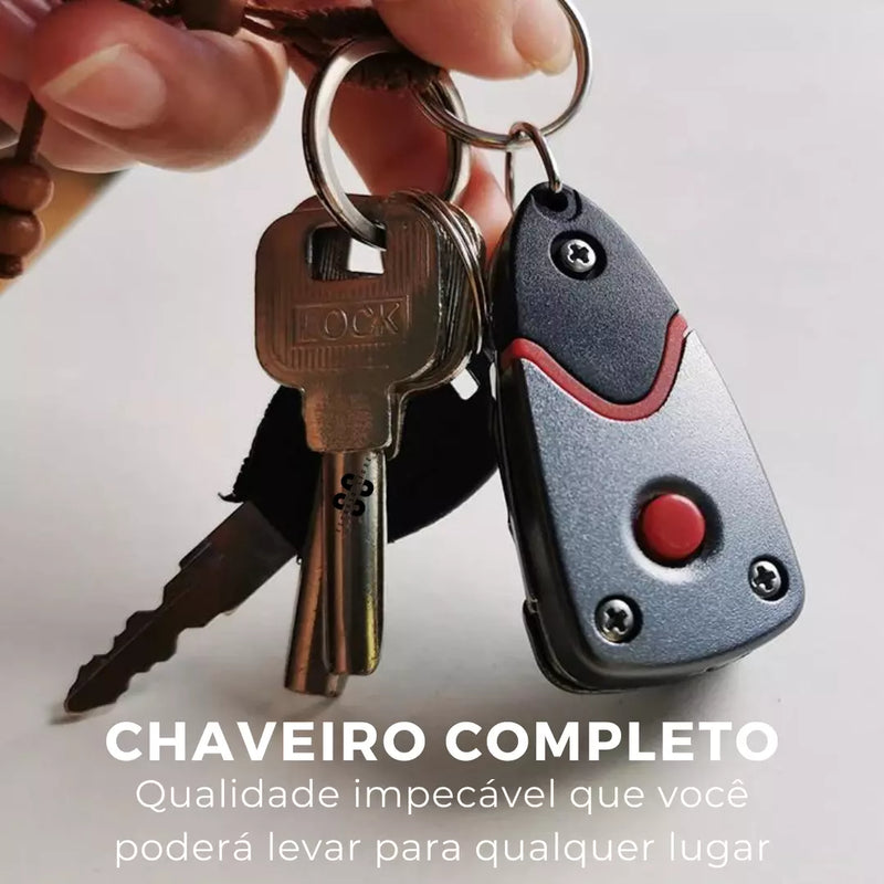 Chaveiro Tetra Esparta® - Multifuncionalidade Extra (+FRETE GRÁTIS)