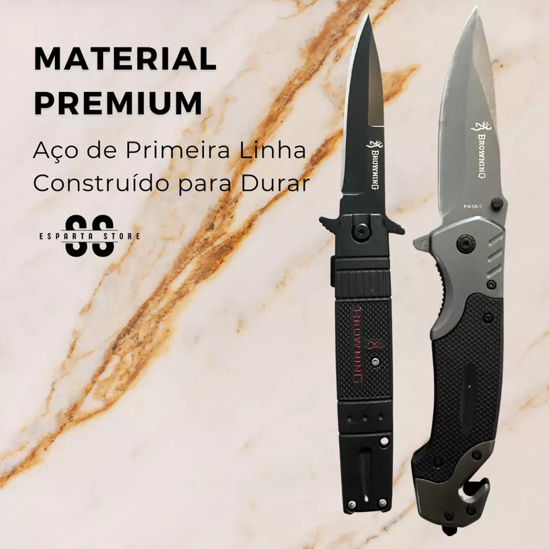 Kit Scure Esparta® • G10 + WING (+FRETE GRÁTIS)