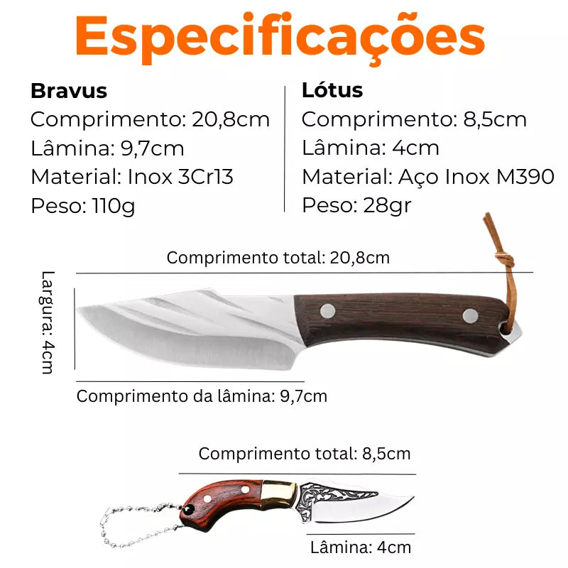 (COMPRE 1 LEVE 3 + BAINHAS) Kit Fast Esparta™ • 100% Forjadas à Mão