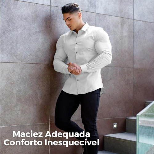 Camisa Luxe Tech™ • Tecnologia e Conforto