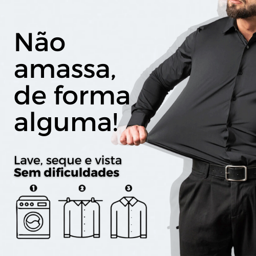 Camisa Luxe Tech™ • Tecnologia e Conforto