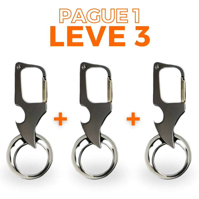 (PAGUE 1 LEVE 3) Chaveiro Faca Secreta • Chaveiro + Canivete Escondido