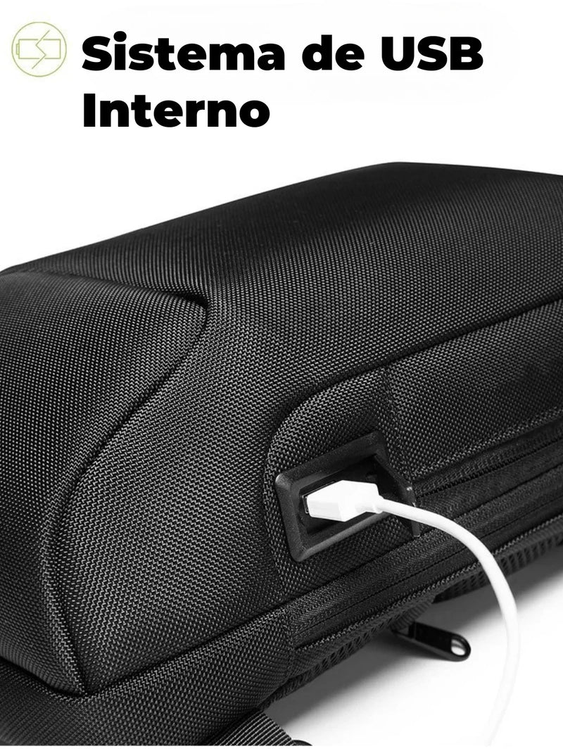 Carbon Bag Esparta™ • Mochila Multifuncional Anti-Furto (+FRETE GRÁTIS)