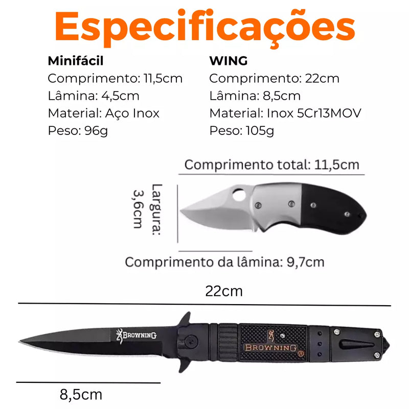 (COMPRE 1 LEVE 2) Kit Gust Esparta™ • Frete Grátis