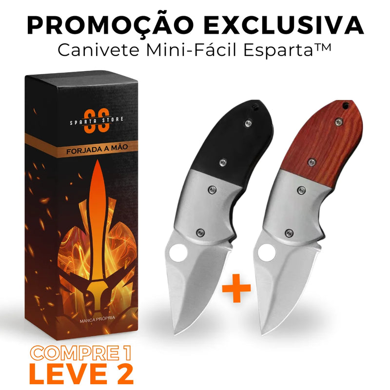 (COMPRE 1 LEVE 2) Canivete MiniFácil Esparta + Frete Grátis