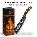 Faca Japonesa Forjada à Mão • Faca Drak Esparta™