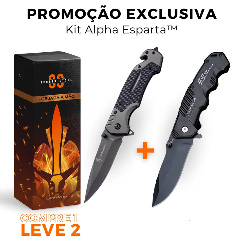 (COMPRE 1 LEVE 2) Kit Alpha Esparta™ • Combat + G10