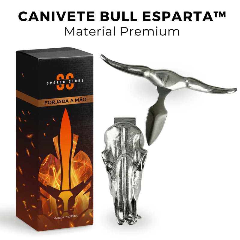 Canivete Bull Esparta™ • Material Premium [+FRETE GRÁTIS]