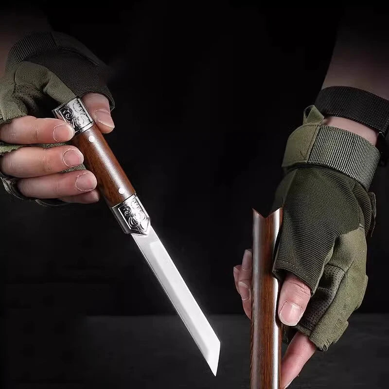 (COMPRE 1 LEVE 2 + BAINHAS) Combo Faca Artesanal Feng Ultra Afiada - 100% Forjada a Mão