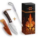 🎁 Kit 1 Faca Bravus Esparta + 1 Serrote Multiuso (100% off)