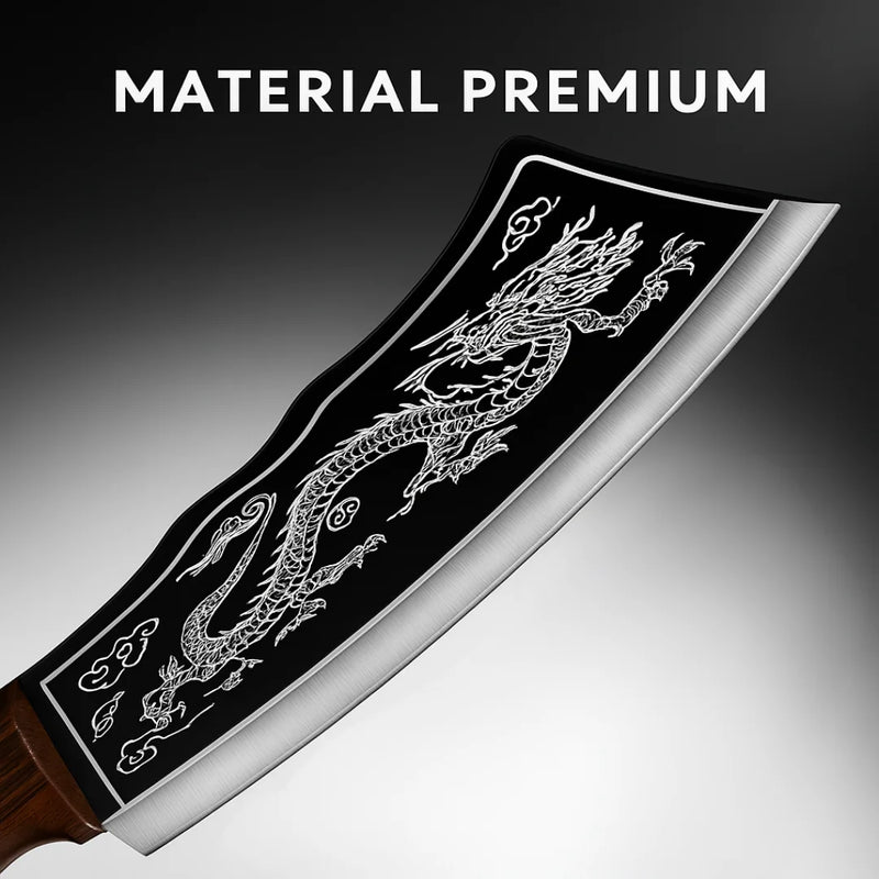 Faca Japonesa Forjada à Mão - Faca Drak Esparta™ (+BAINHA GRÁTIS)