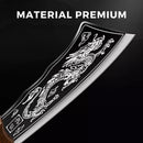 Faca Japonesa 100% Forjada à Mão • Faca Drak Esparta™